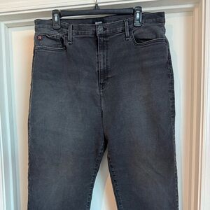 Hudson Jeans Men's Dark Gray Straight Jeans